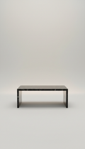 Jet Black Marble Coffee Table