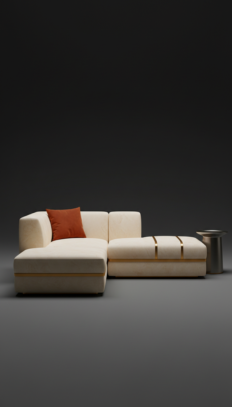 Alabaster Modular Sofa Cum Bed